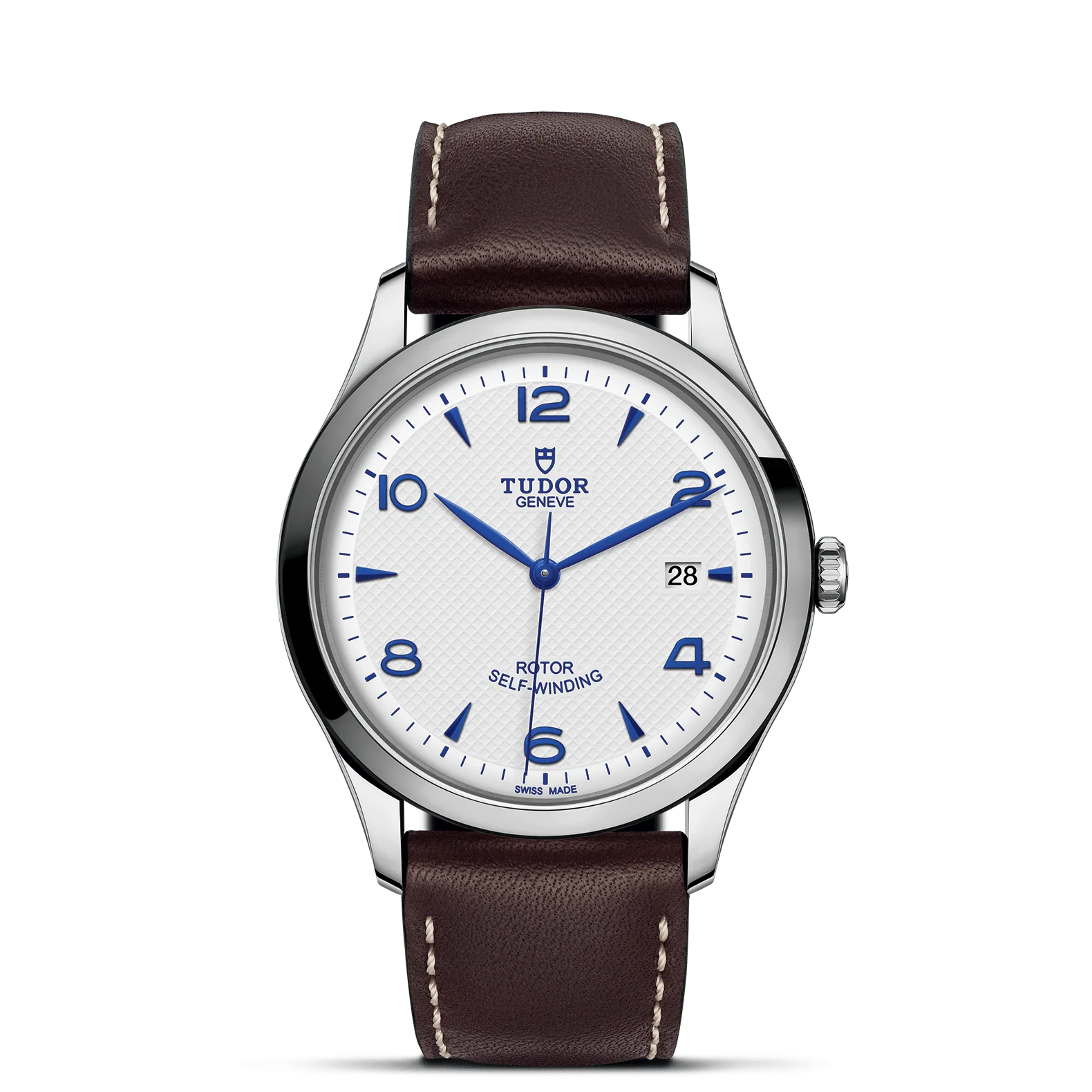 TUDOR 1926 41mm White Dial, Leather Strap (M91650-0010)