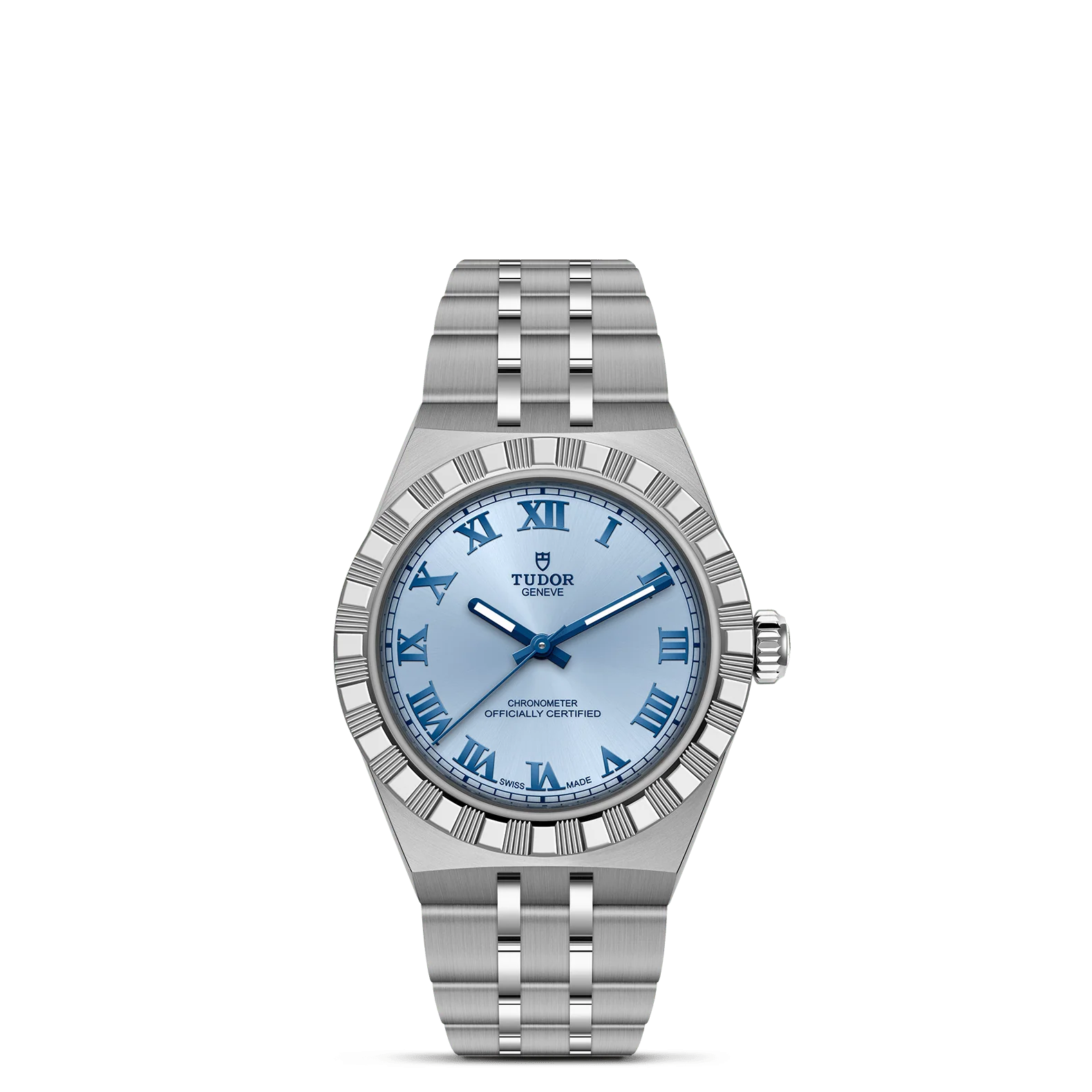 TUDOR 30mm Light Blue Dial, Stainless Steel Bracelet (M2830A1A0-0004)