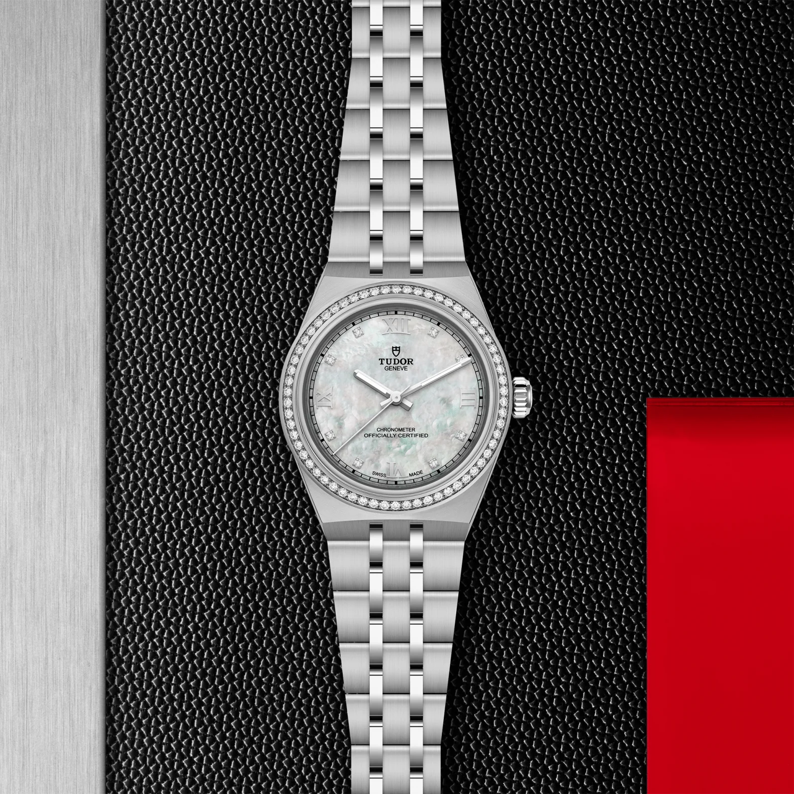 TUDOR 30mm TUDOR Royal Mother of Pearl Dial, Stainless Steel Bracelet (M2830A1S0-0001) - Image 2