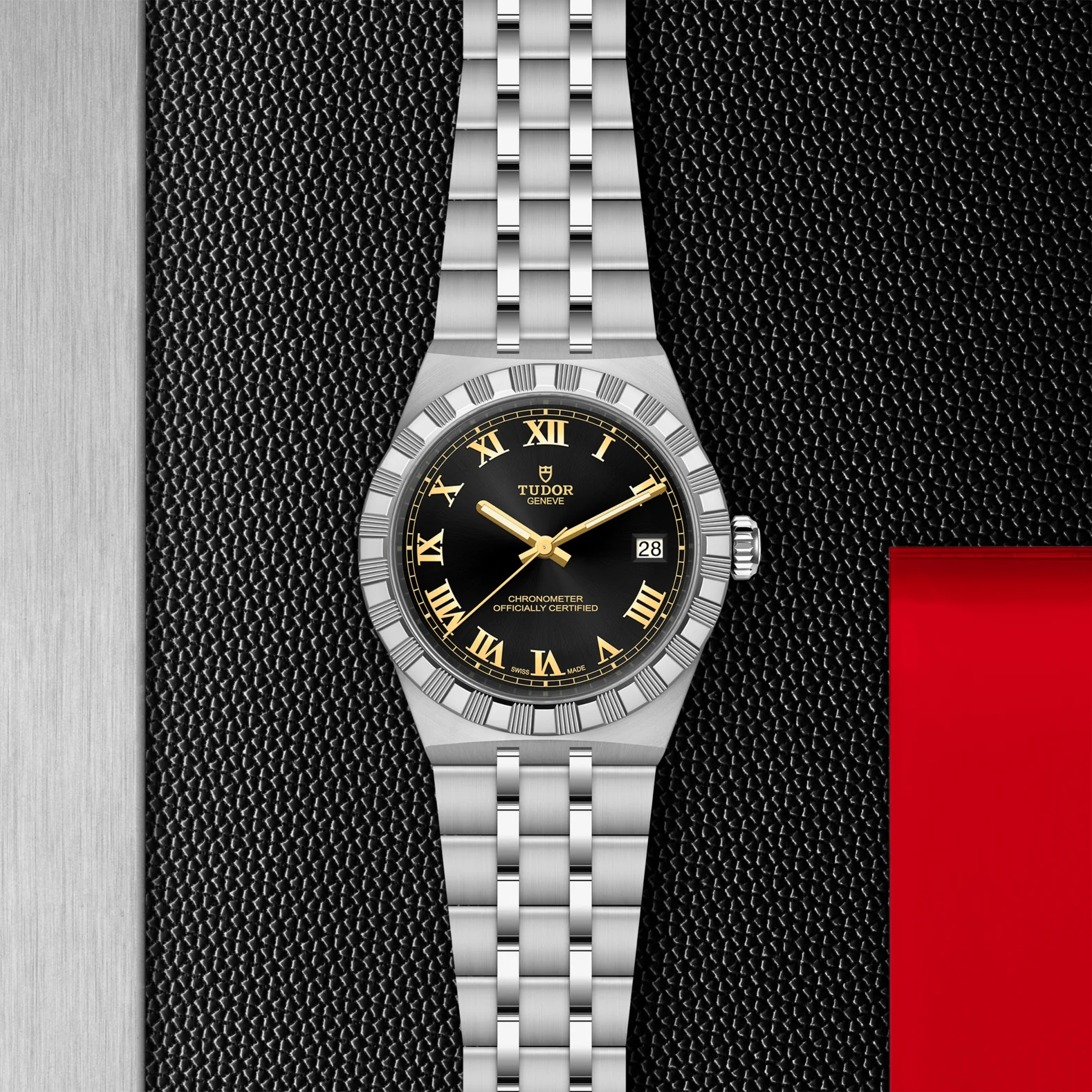 TUDOR 36mm TUDOR Royal Black Dial, Stainless Steel Bracelet (M2836C1A0-0101) - Image 2