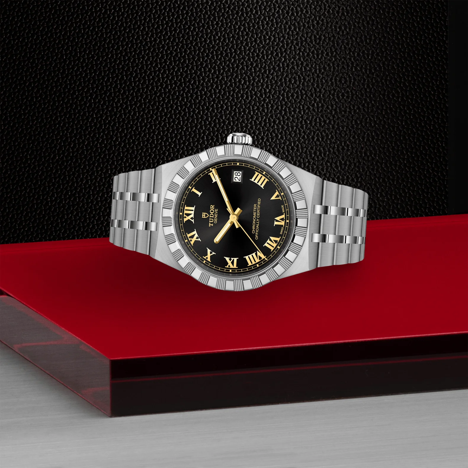 TUDOR 36mm TUDOR Royal Black Dial, Stainless Steel Bracelet (M2836C1A0-0101) - Image 3