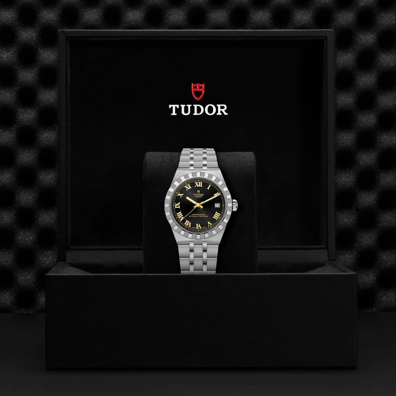 TUDOR 36mm TUDOR Royal Black Dial, Stainless Steel Bracelet (M2836C1A0-0101) - Image 4