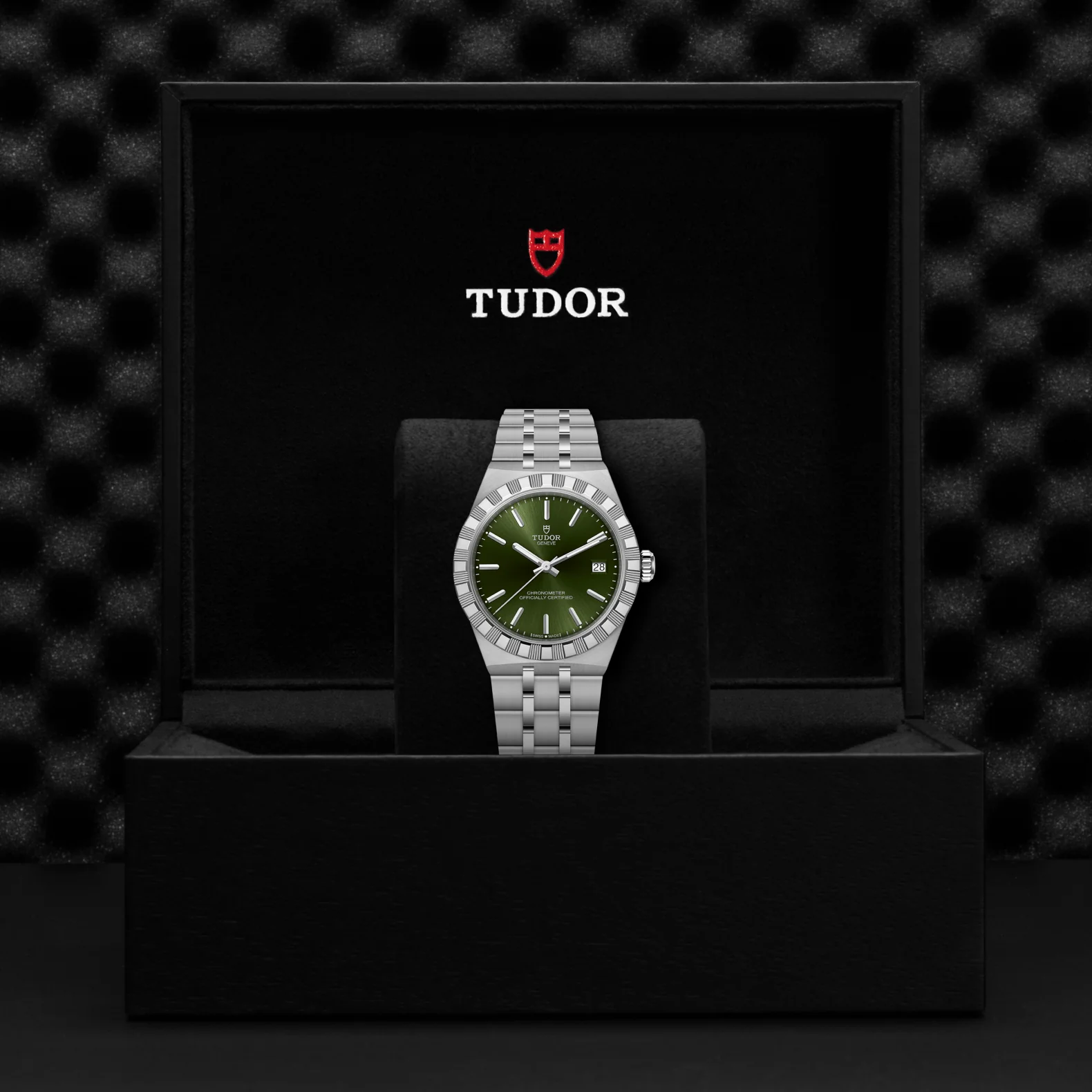 TUDOR 36mm TUDOR Royal Green Dial, Stainless Steel Bracelet (M2836C1A0-0103) - Image 4