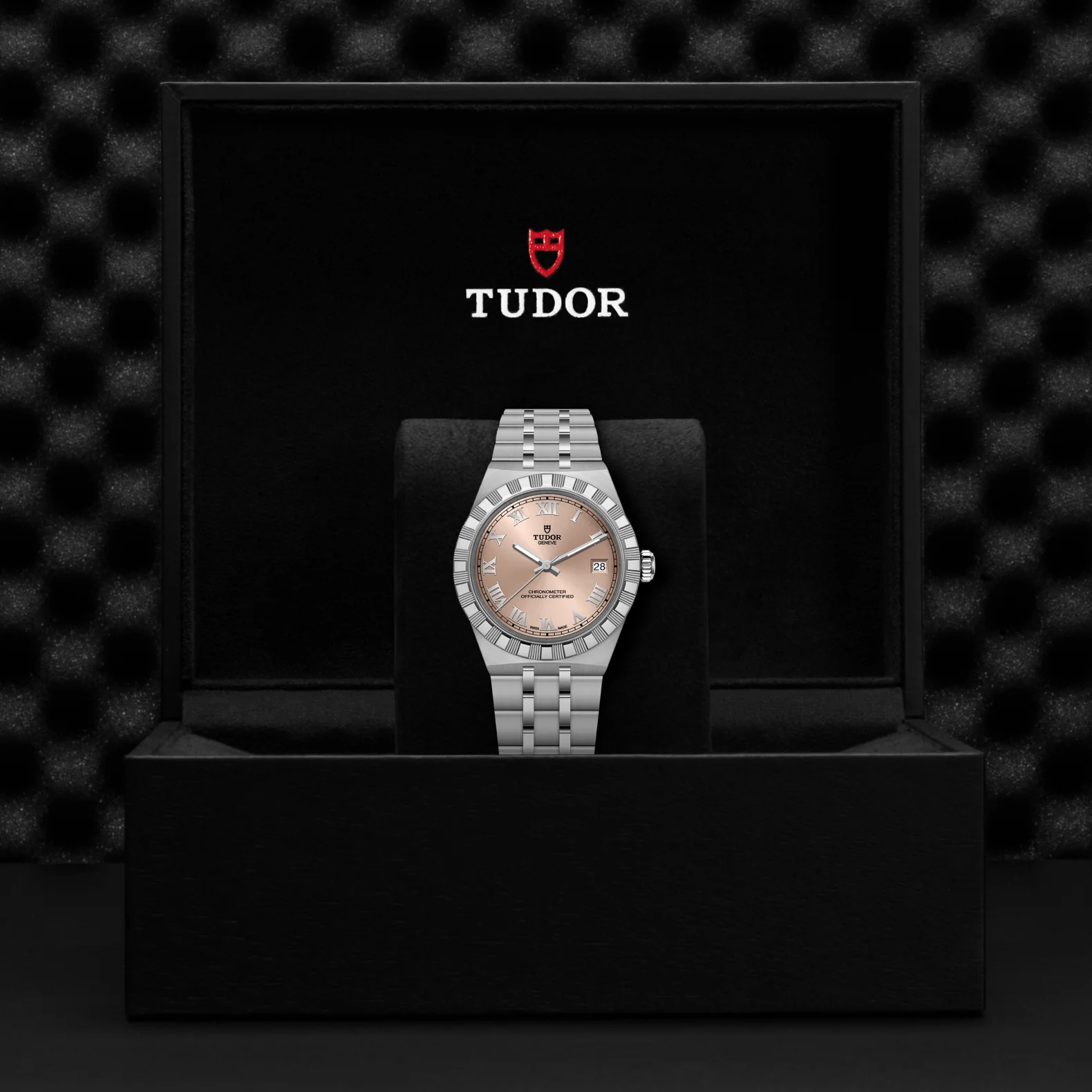 TUDOR 36mm TUDOR Royal Salmon Dial, Stainless Steel Bracelet (M2836C1A0-0105) - Image 4