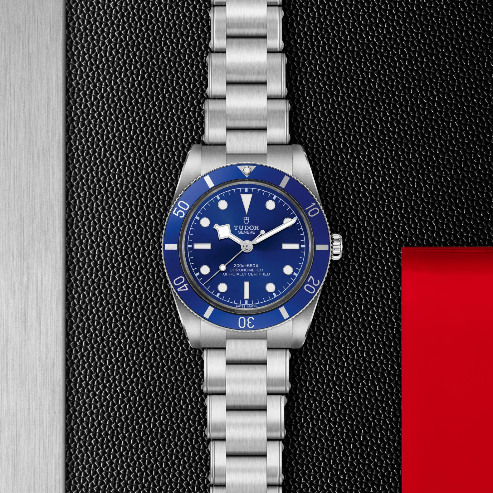 TUDOR 37mm Black Bay 54 Blue Dial, Stainless Steel Bracelet (M79000B-0001) - Image 2