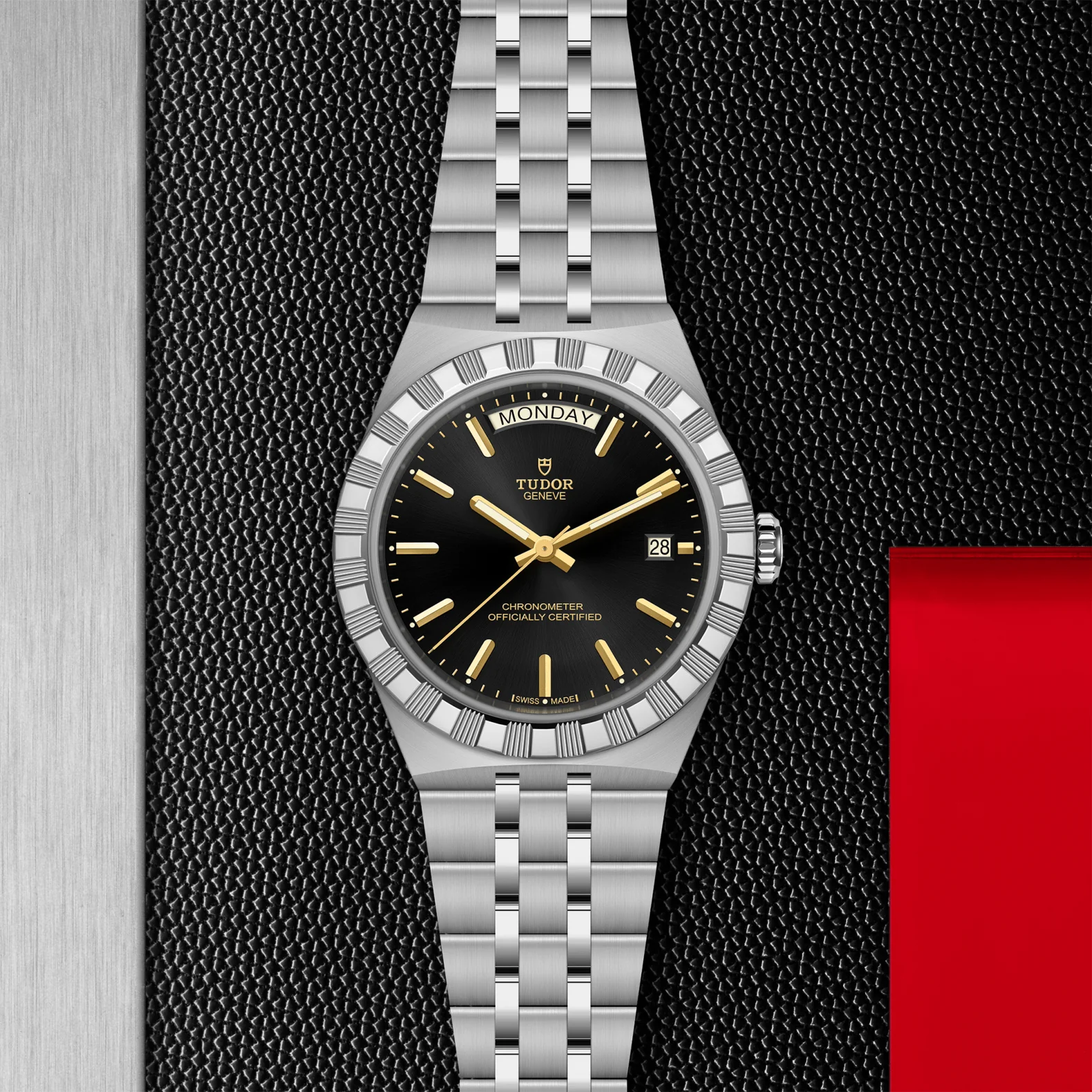 TUDOR 40mm TUDOR Royal Black Dial, Stainless Steel Bracelet (M2840D1A0-0001) - Image 2
