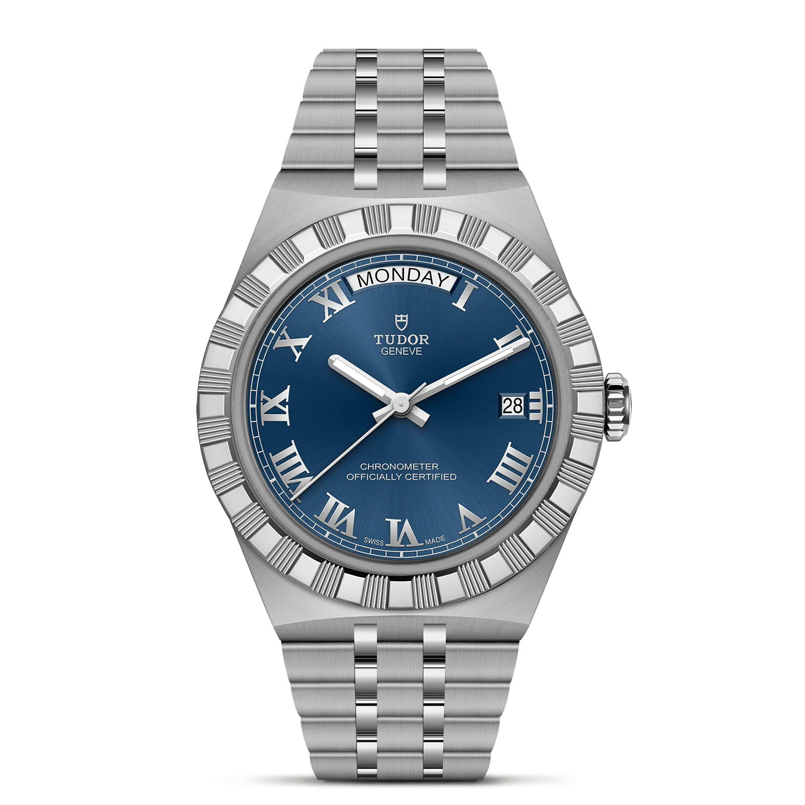 TUDOR 40mm TUDOR Royal Blue Dial, Stainless Steel Bracelet (M2840D1A0-0002)
