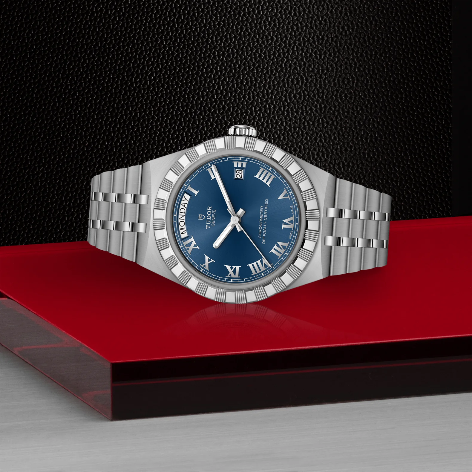 TUDOR 40mm TUDOR Royal Blue Dial, Stainless Steel Bracelet (M2840D1A0-0002) - Image 3