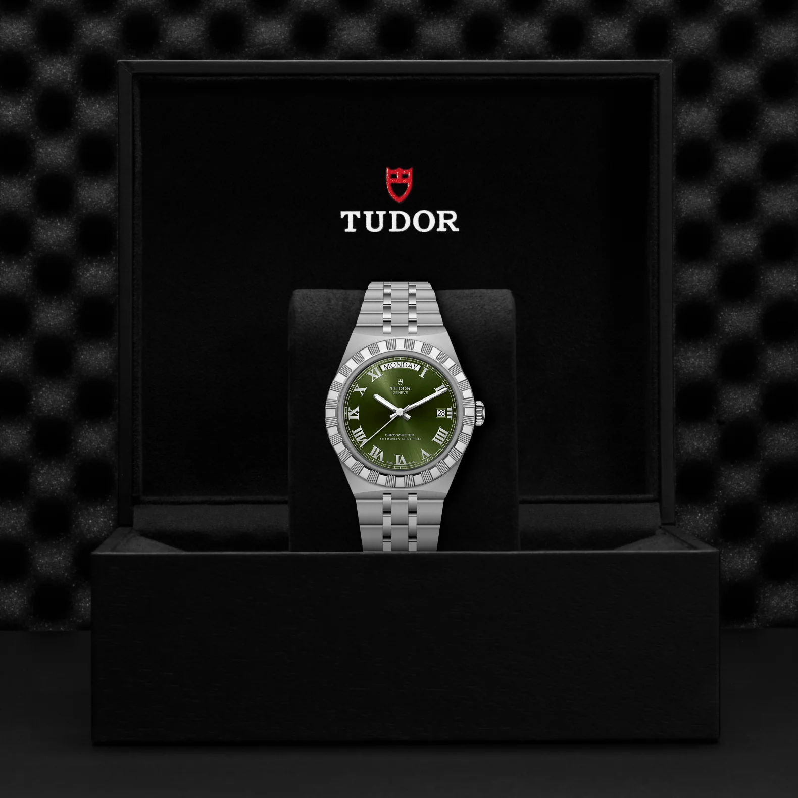 TUDOR 40mm TUDOR Royal Green Dial, Stainless Steel Bracelet (M2840D1A0-0003) - Image 4