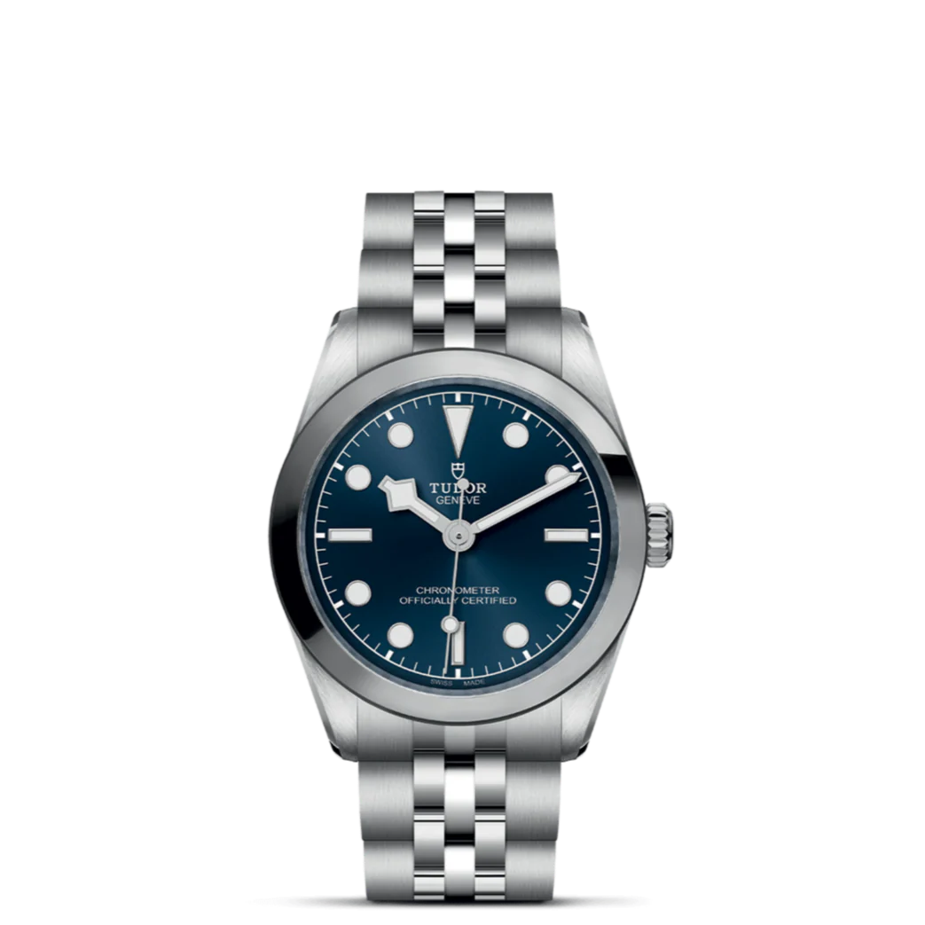 TUDOR Black Bay 31mm Case, Blue Dial, Steel Strap (M79600-0002)
