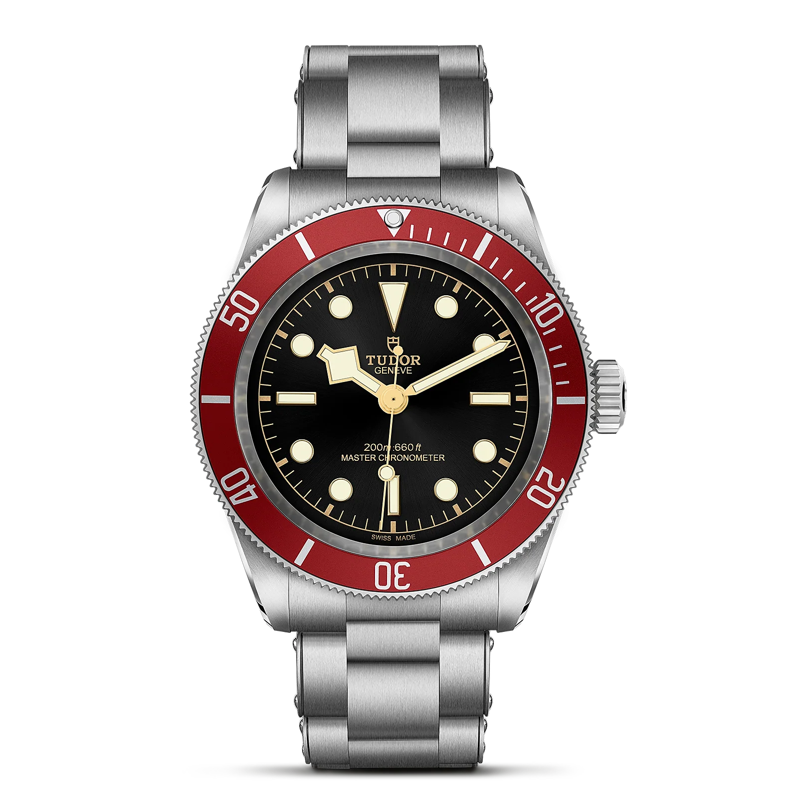 TUDOR Black Bay 41mm Case, Black Dial, Steel Bracelet (M7941A1A0RU-0001)