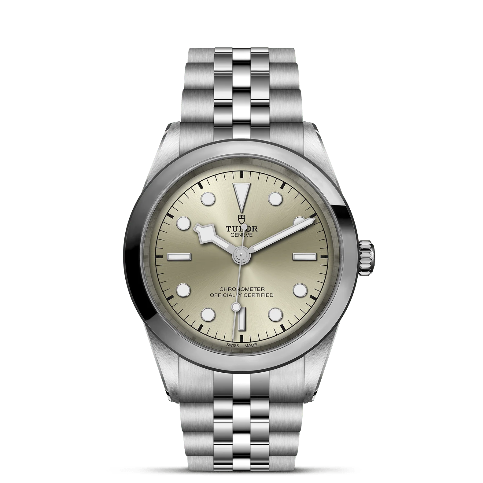 TUDOR Black Bay 41mm Case, Light Champagne Dial, Steel Strap (M79680-0003)