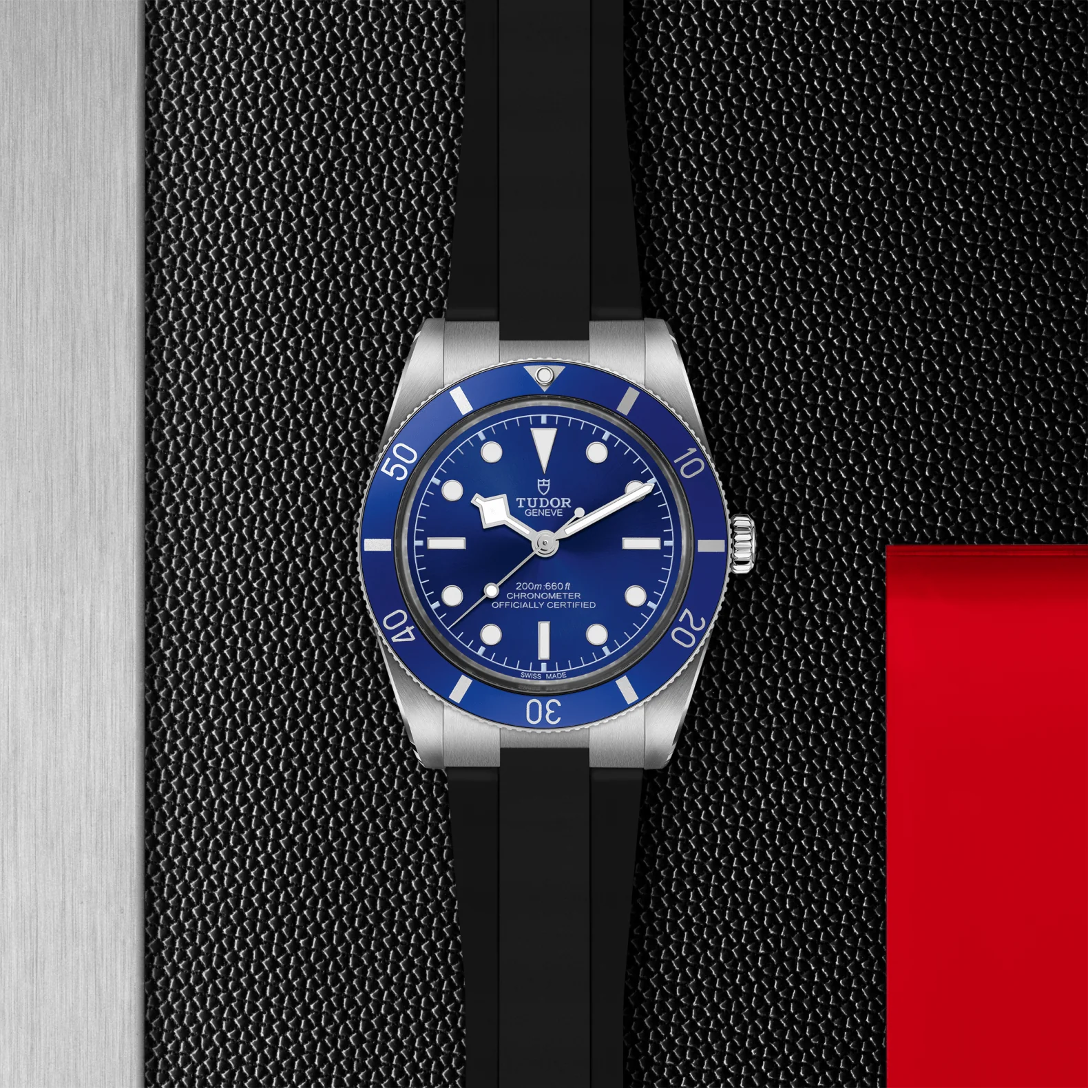 TUDOR Black Bay 54 37mm Blue Dial, Rubber Bracelet (M79000B-0002) - Image 2