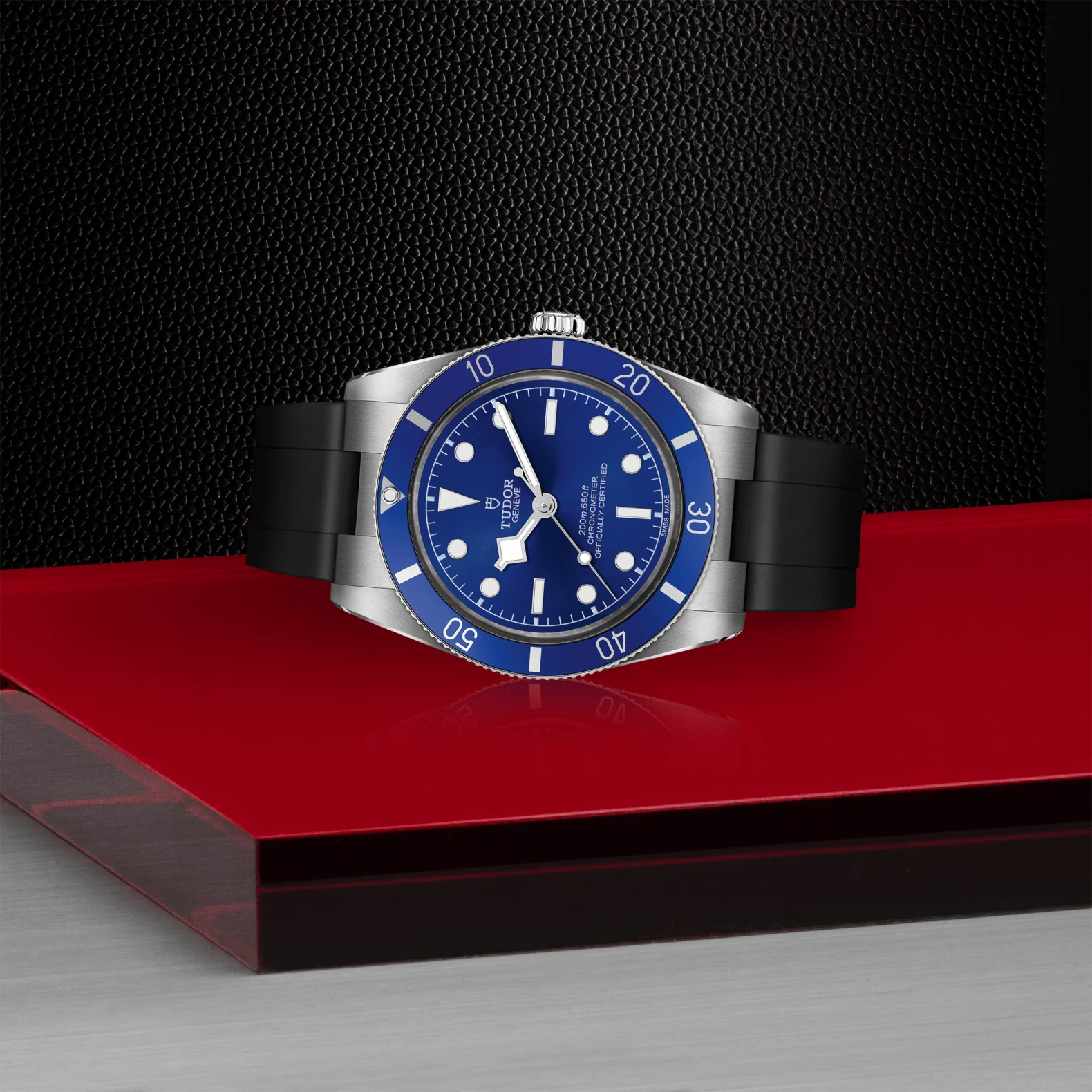 TUDOR Black Bay 54 37mm Blue Dial, Rubber Bracelet (M79000B-0002) - Image 3
