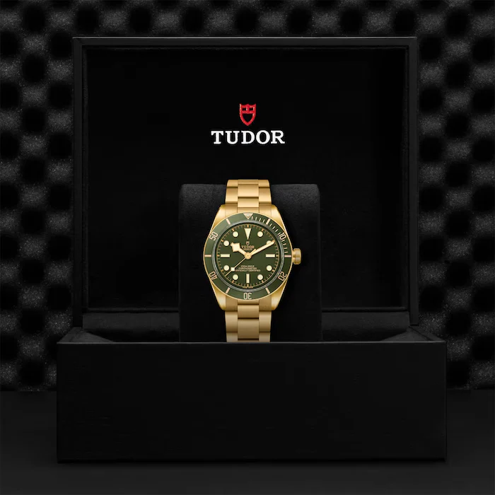 TUDOR Black Bay 58 39mm Green Dial, 18K Yellow Gold Bracelet (M79018V-0006) - Image 4