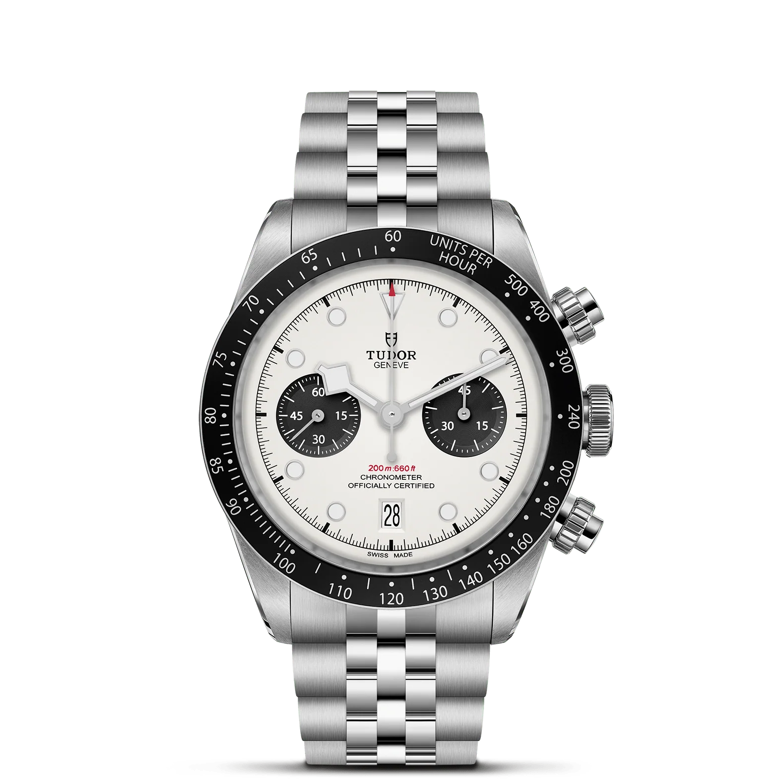 TUDOR Black Bay Chrono, Opaline Dial, Steel Bracelet (M79360N-0014)