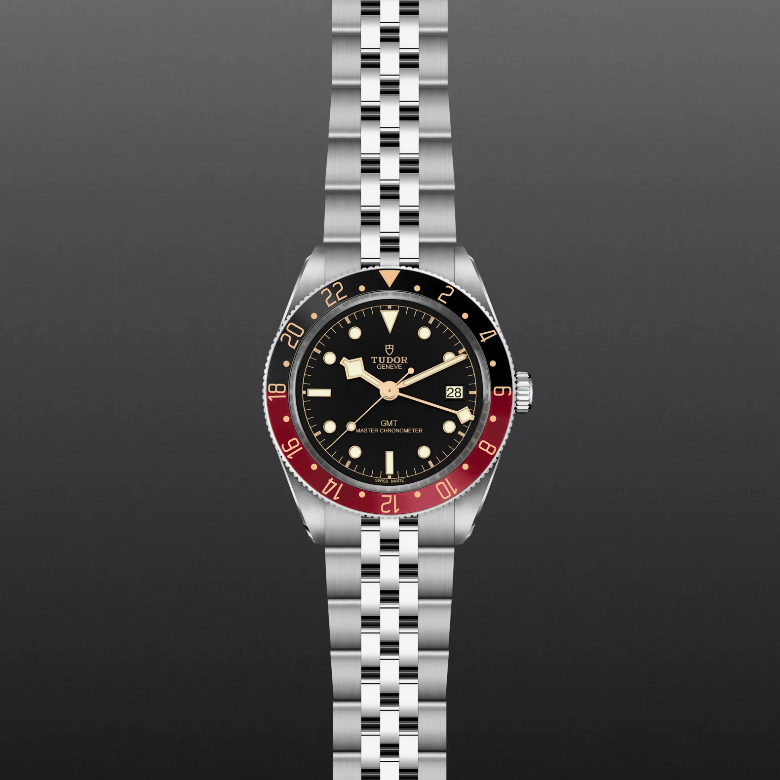 TUDOR Black Bay GMT 39mm Black Dial, Stainless Steel Bracelet (M7939G1A0NRU-0003) - Image 2