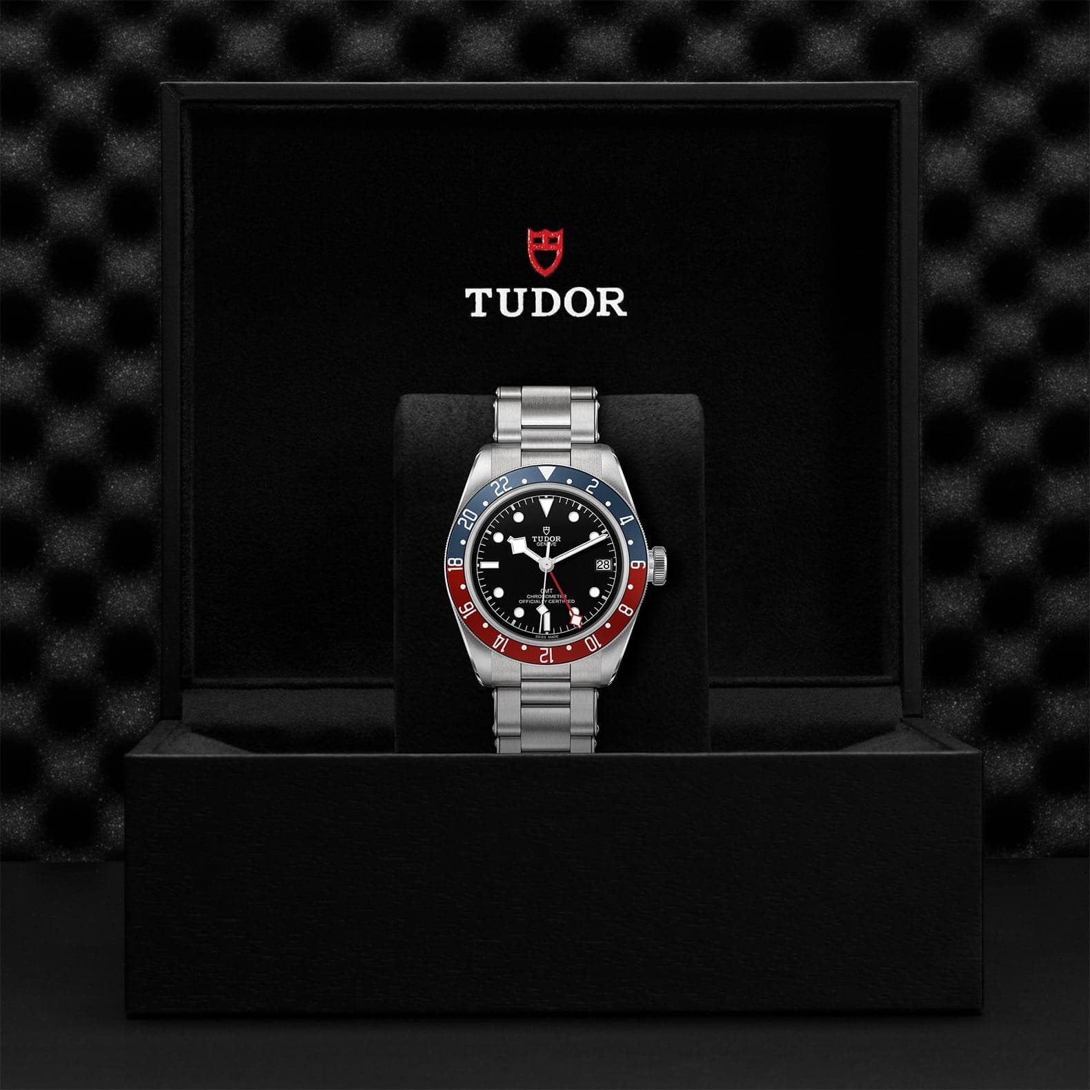 TUDOR Black Bay GMT 41mm Case, Black Dial, Steel Bracelet (M79830RB-0001) - Image 3