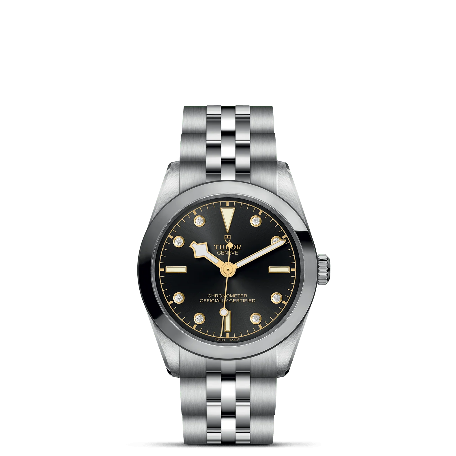 TUDOR Black Bay One 31mm Black Diamond Dial, Stainless Steel Bracelet (M79600-0004)