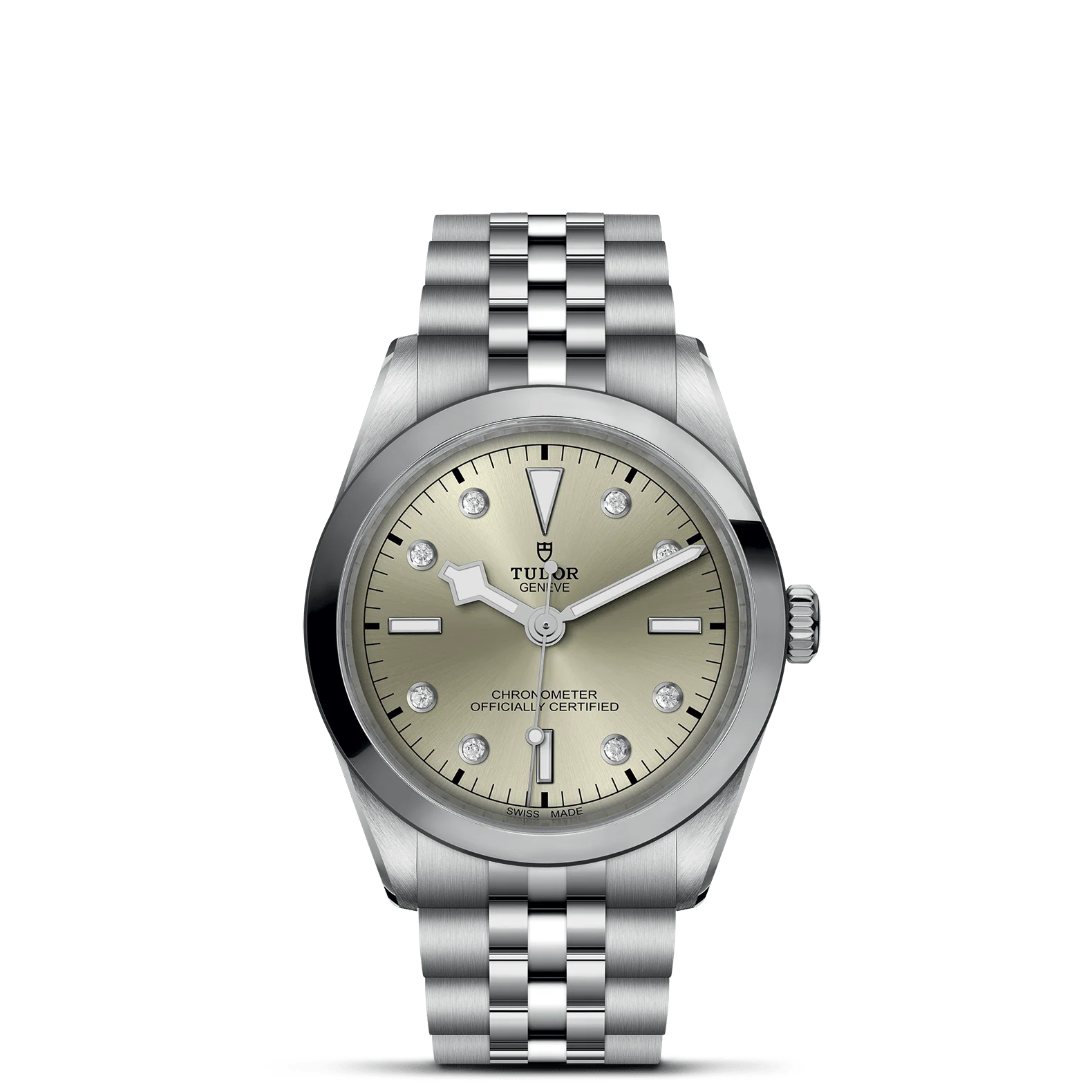 TUDOR Black Bay One 36mm Light Champagne Diamond Dial, Stainless Steel Bracelet (M79640-0006)
