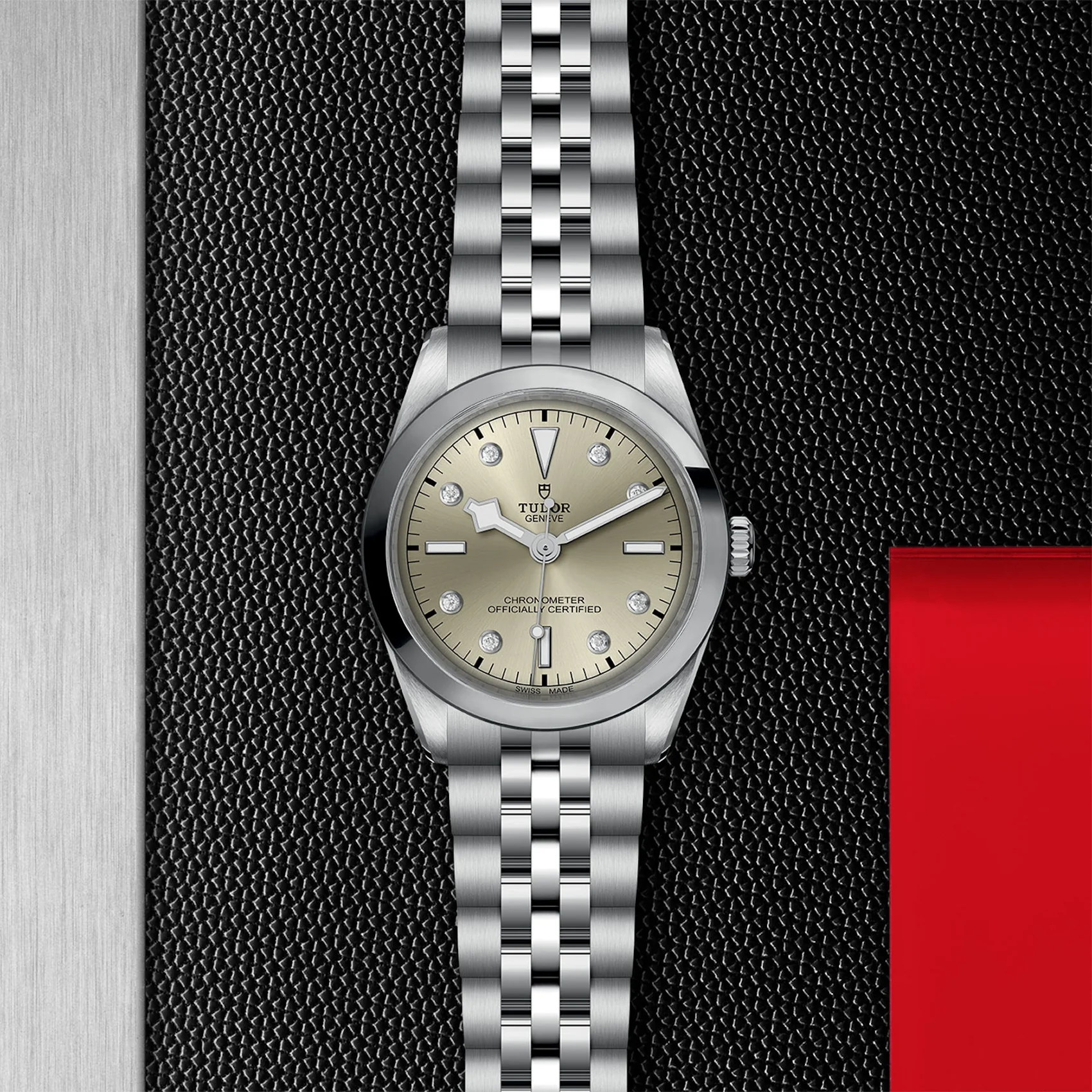 TUDOR Black Bay One 36mm Light Champagne Diamond Dial, Stainless Steel Bracelet (M79640-0006) - Image 2