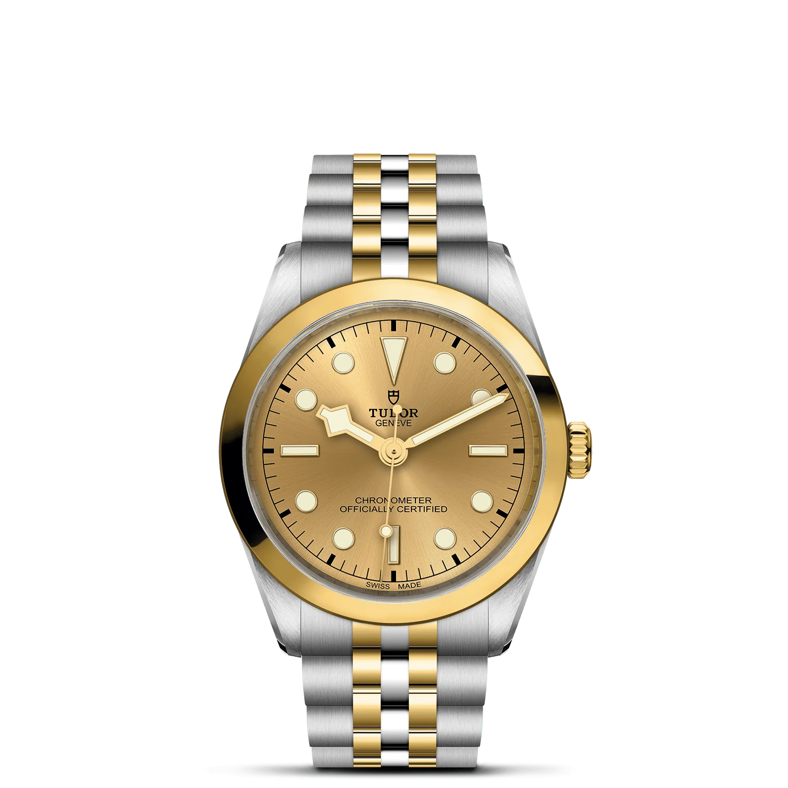 TUDOR Black Bay One 36mm S&G Champagne Dial, Two Tone Bracelet (M79643-0005)