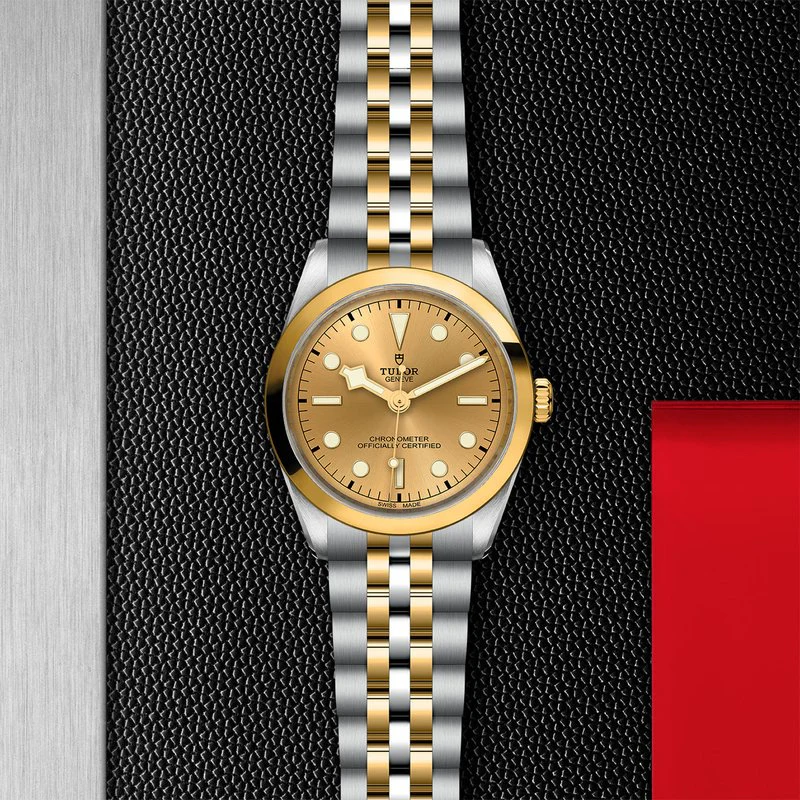 TUDOR Black Bay One 36mm S&G Champagne Dial, Two Tone Bracelet (M79643-0005) - Image 2