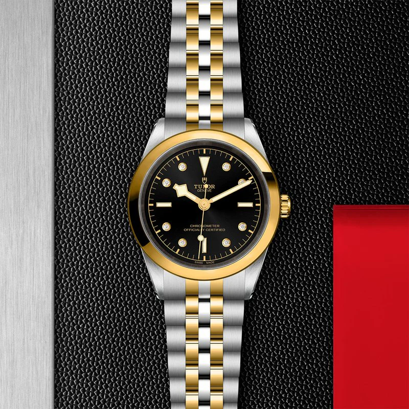 TUDOR Black Bay One 41 S&G Black Diamond Dial, Two Tone Bracelet (M79683-0006) - Image 2