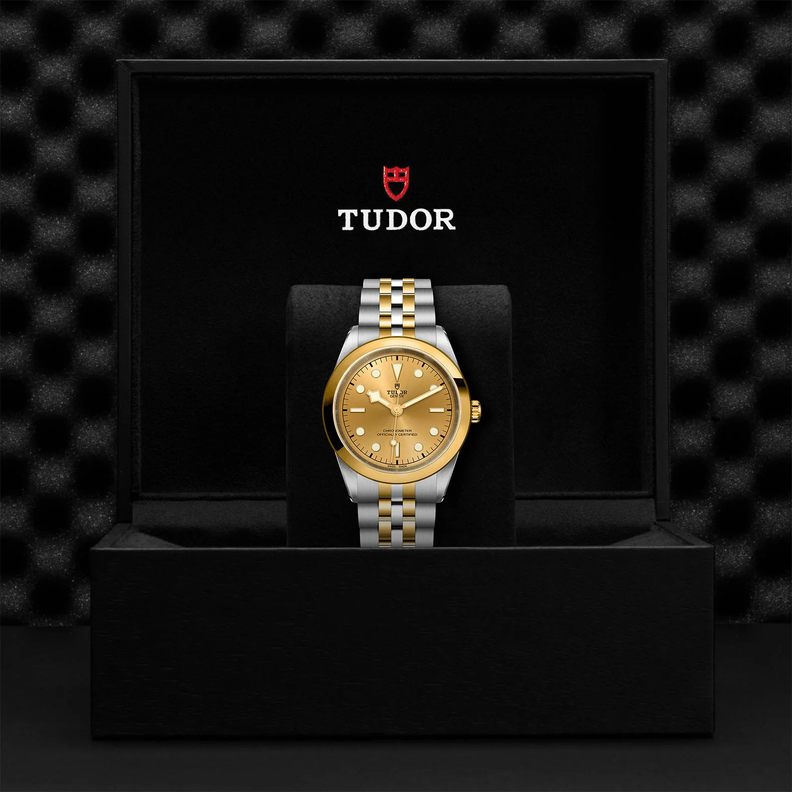 TUDOR Black Bay One 41mm S&G Champagne Dial, Two Tone Bracelet (M79683-0005) - Image 3