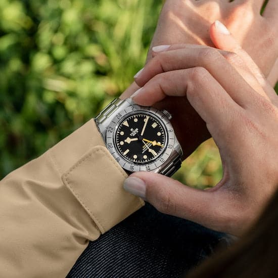 TUDOR Black Bay Pro 39mm Case, Black Dial, Steel Bracelet (M79470-0001) - Image 2