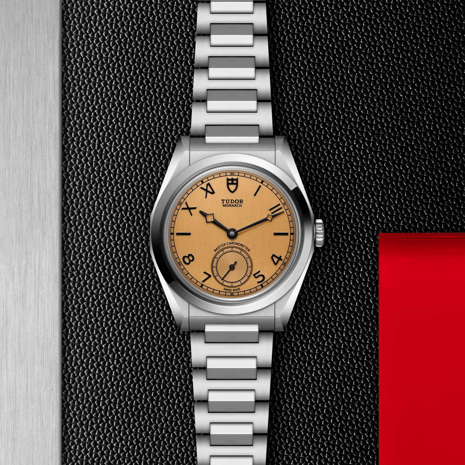 TUDOR Monarch 39mm Dark Champagne Dial, Steel Bracelet (M2639W1A0U-0001) - Image 2