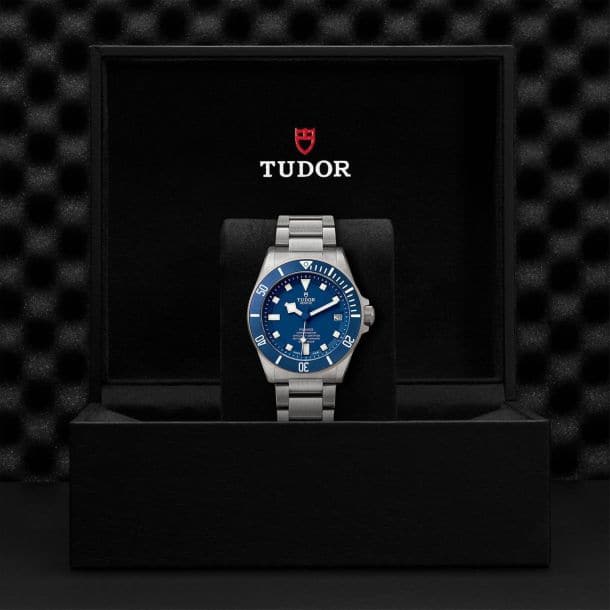 TUDOR Pelagos 42mm Case, Blue Dial, Titanium Bracelet (M25600TB-0001) - Image 5