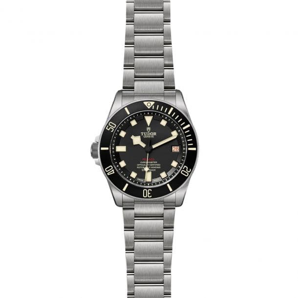TUDOR Pelagos 42mm Case, Black Dial, Titanium Bracelet (M25610TNL-0001) - Image 3