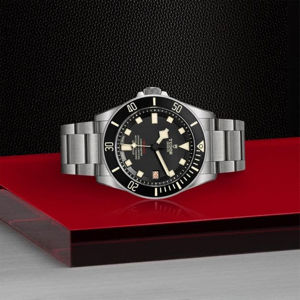 TUDOR Pelagos 42mm Case, Black Dial, Titanium Bracelet (M25610TNL-0001) - Image 4