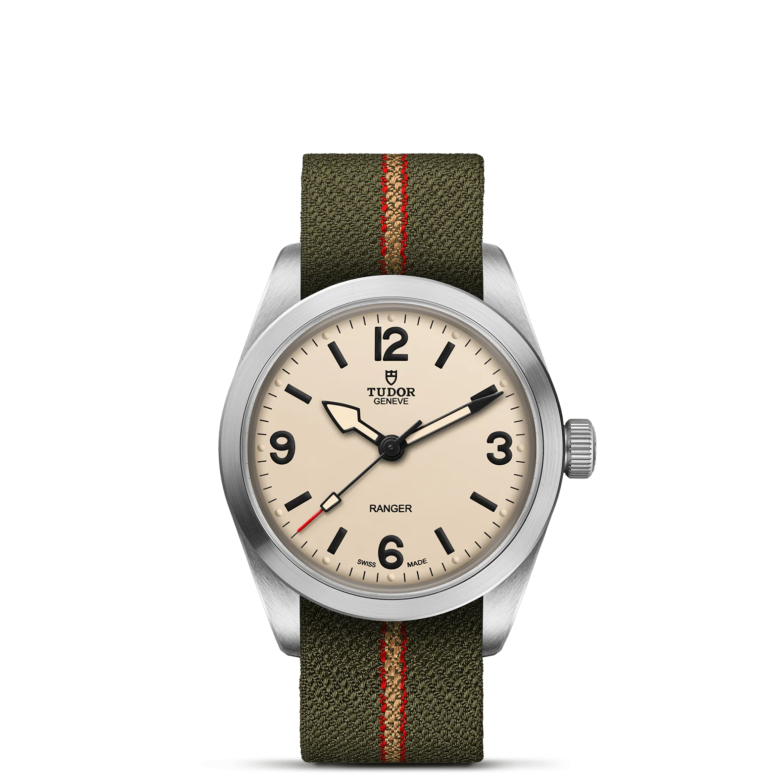TUDOR Ranger, Beige Dial, Fabric Bracelet (M79930-0008)