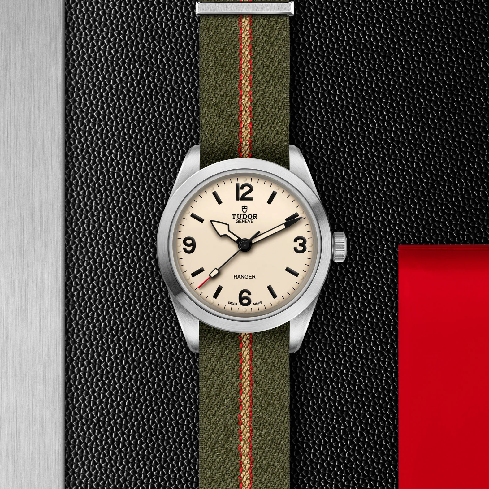 TUDOR Ranger, Beige Dial, Fabric Strap (M79950-0011) - Image 2