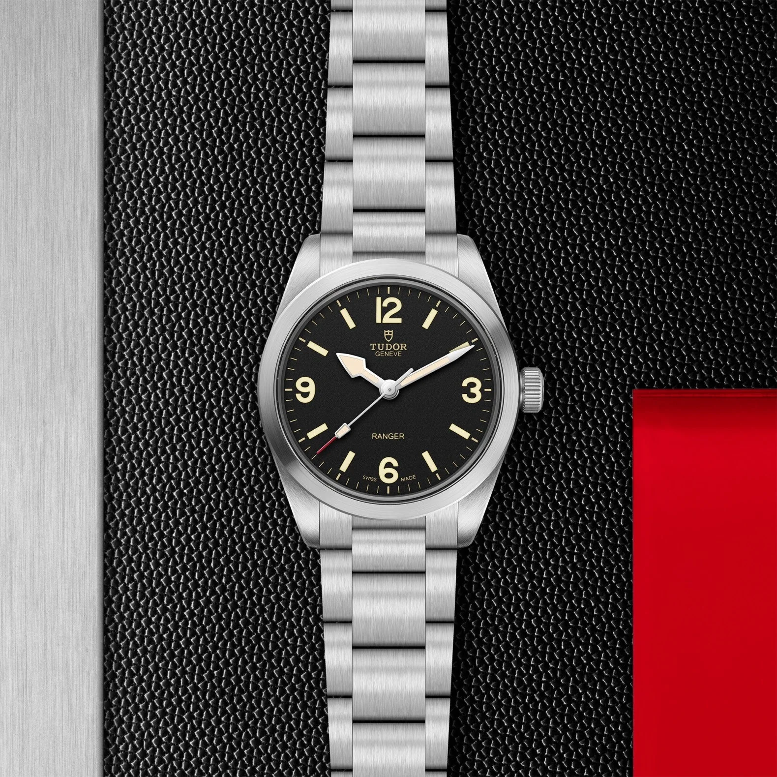 TUDOR Ranger, Black Dial, Steel Bracelet (M79930-0001) - Image 2