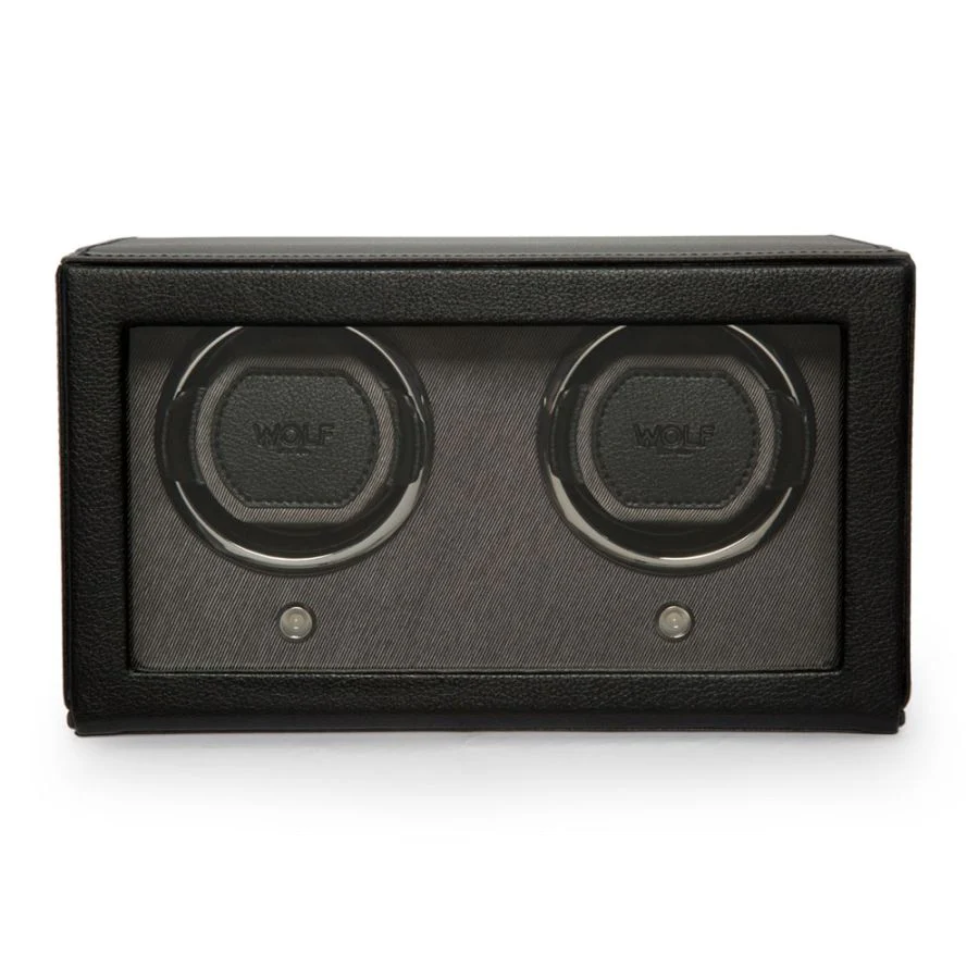 WOLF 2-Winding Module Watch Winder in Black