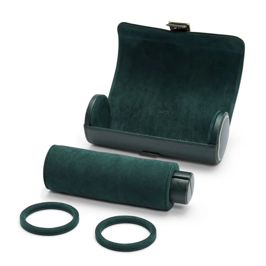 WOLF 3-Watch Roll - Green - Image 3
