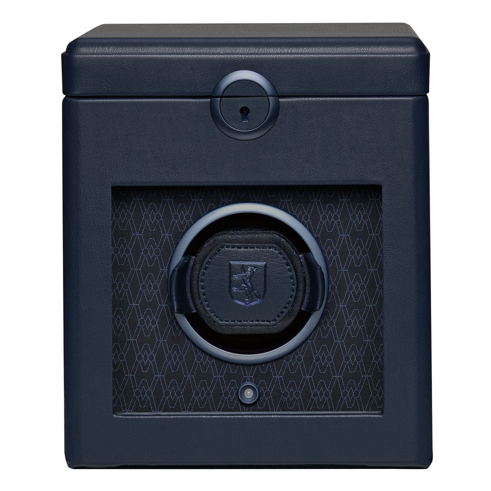WOLF Earth Single Watch Winder - Midnight Blue
