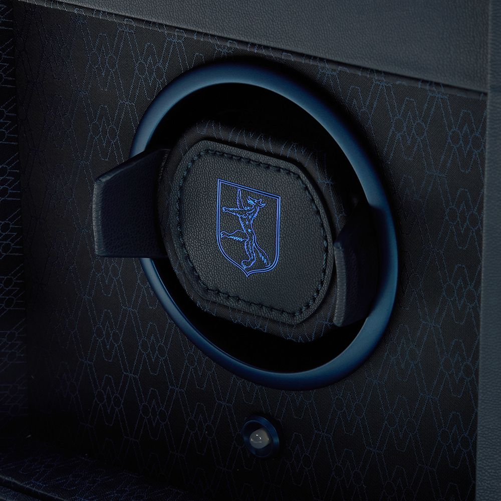 WOLF Earth Single Watch Winder - Midnight Blue - Image 6