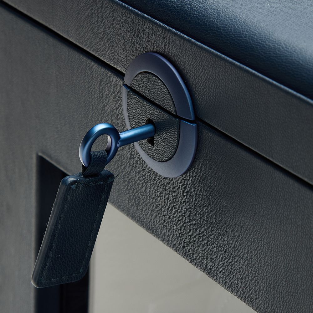 WOLF Earth Single Watch Winder - Midnight Blue - Image 7