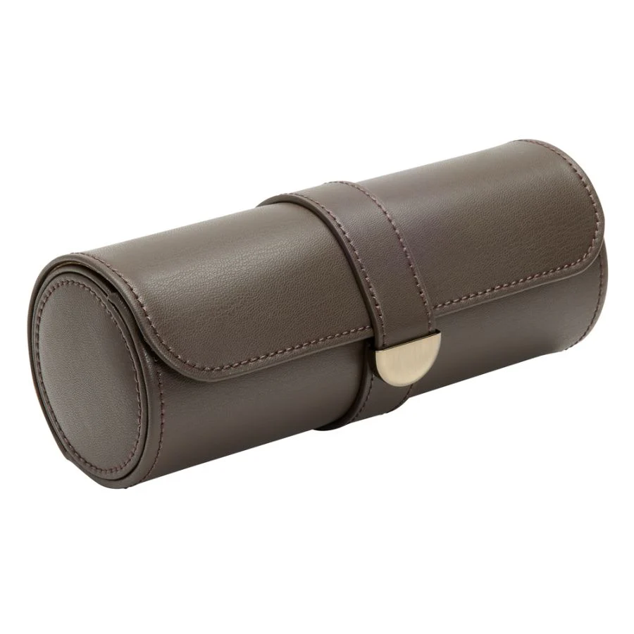 WOLF Earth Triple Watch Roll - Brown - Image 2