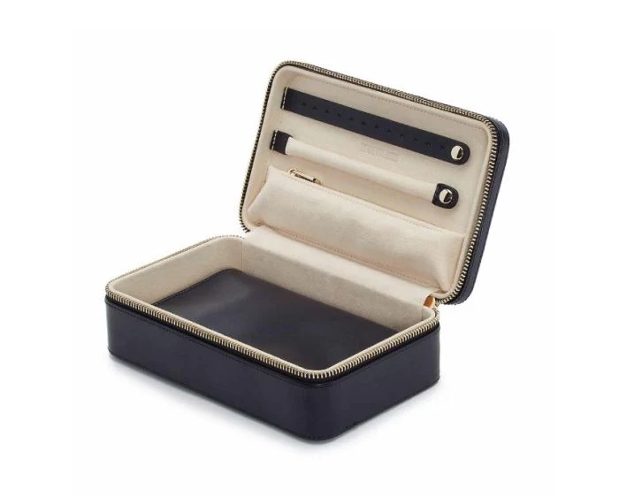 WOLF Maria Medium Zip Case - Navy - Image 2