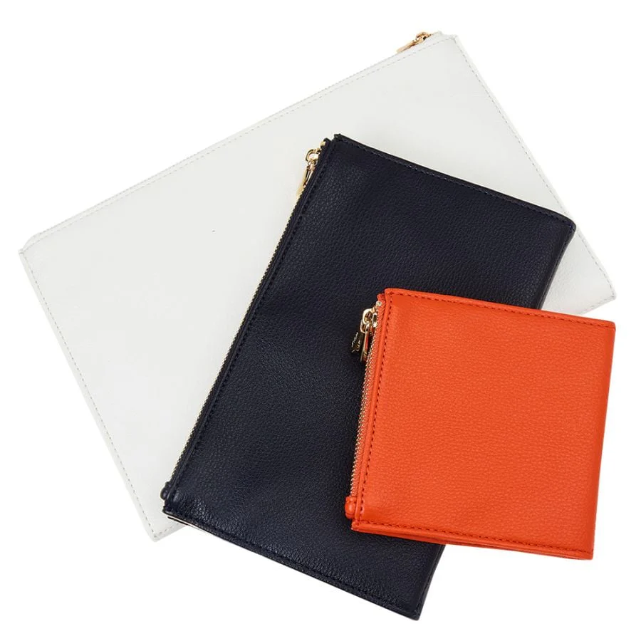 WOLF Maria Set Of 3 Zip Jewelry Pouches