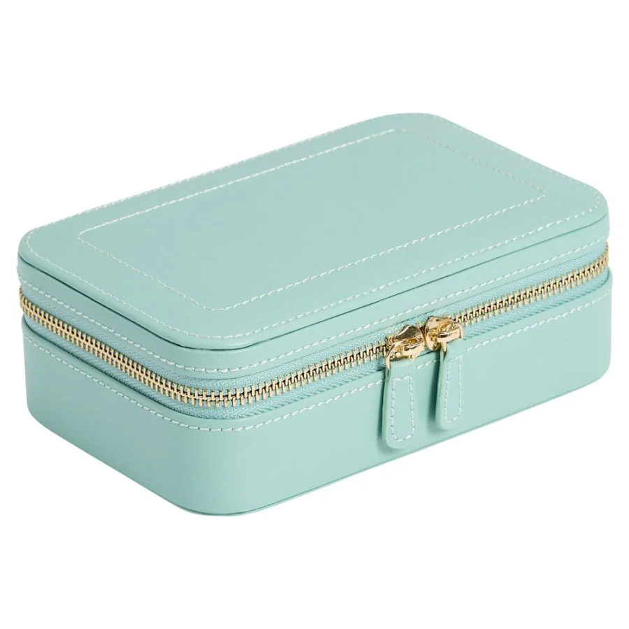 WOLF Sophia Jewelry Travel Zip Case - Jade