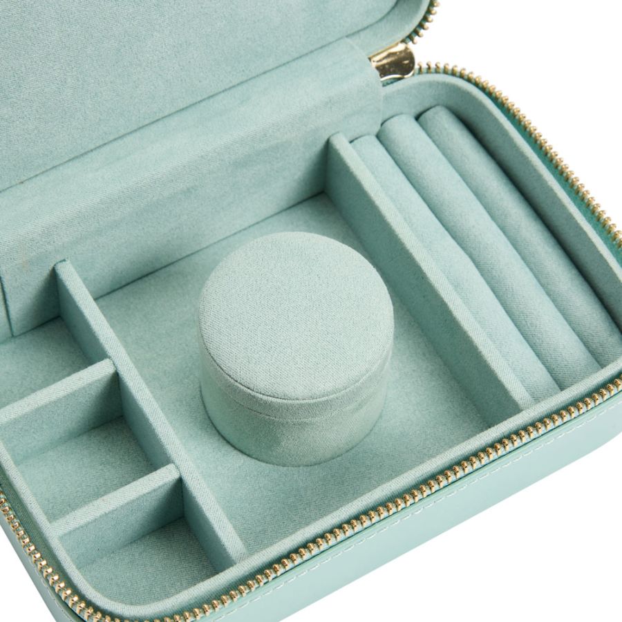 WOLF Sophia Jewelry Travel Zip Case - Jade - Image 3